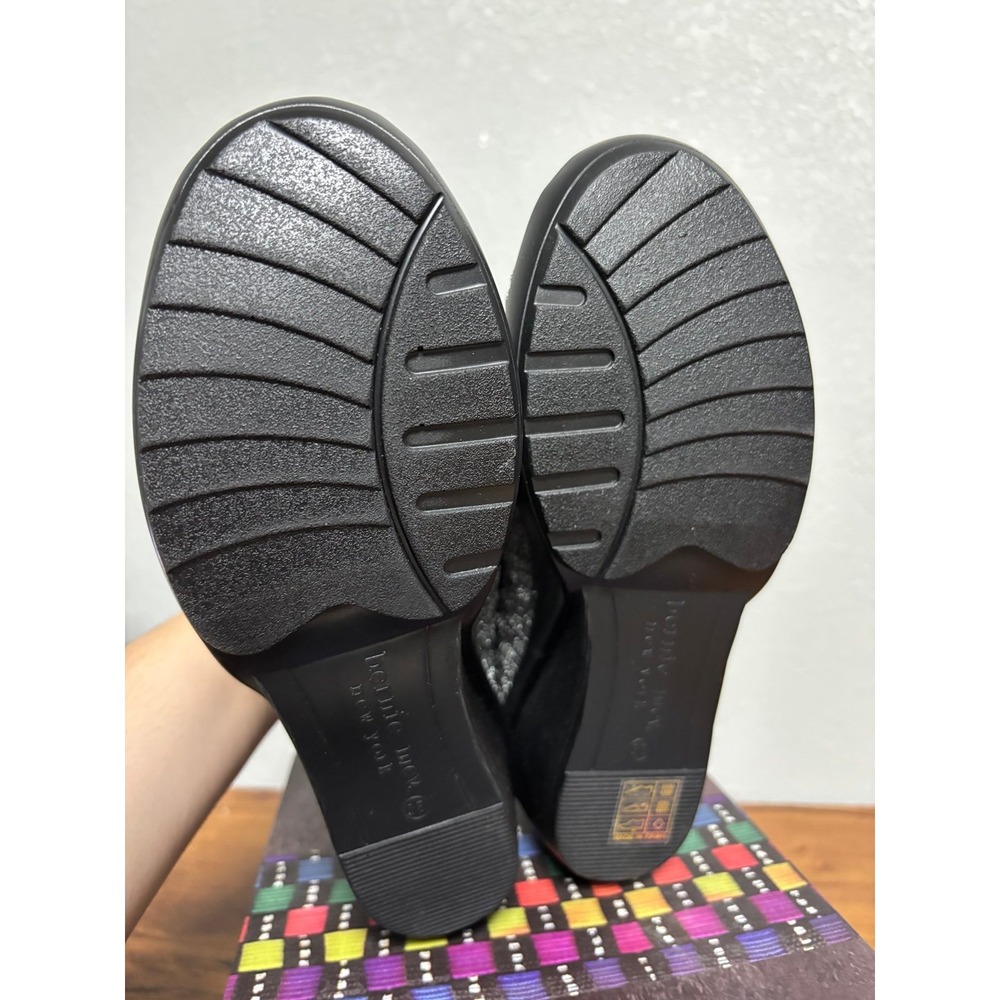 Bernie Mev Fresh Lulia Pewter Woven Wedge Pumps Size 38 US 7.5-8 - Picture 6 of 7